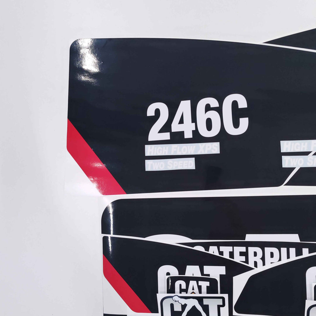 CAT Caterpillar 256C / HFX / TS Replacement Decal Skid Steer Loader Set