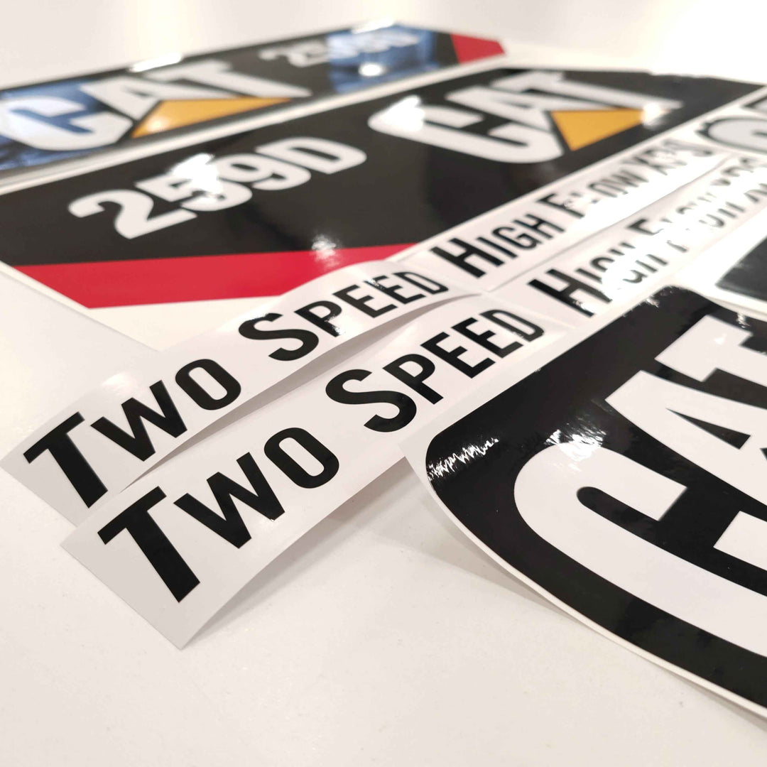 CAT Caterpillar 259D Replacement Decal Skid Steer Loader Set