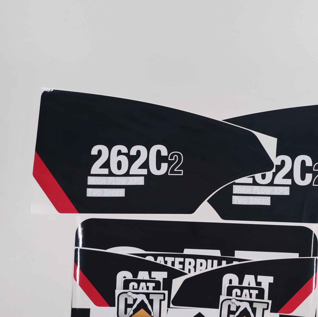 CAT Caterpillar 262C2 Two Speed Replacement Decal Skid Steer Loader Set