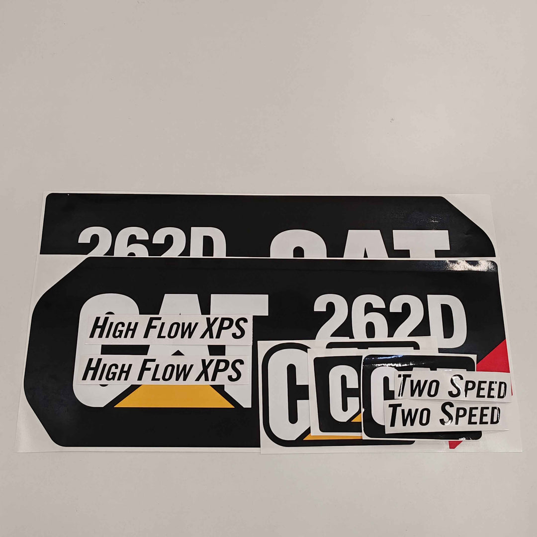 CAT Caterpillar 262D Replacement Decal Skid Steer Loader Set