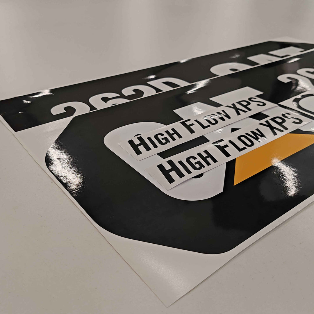 CAT Caterpillar 262D Replacement Decal Skid Steer Loader Set