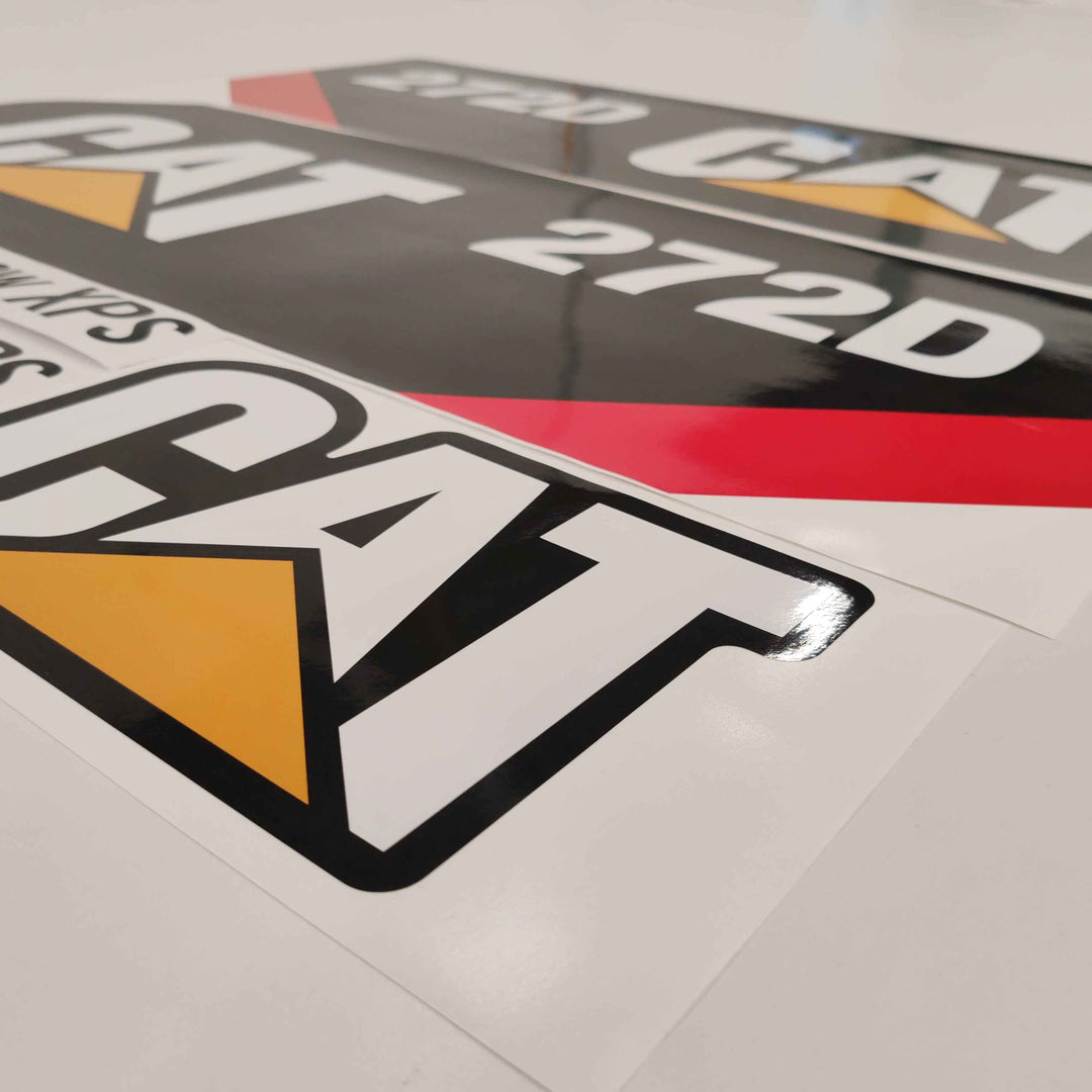 CAT Caterpillar 272D Replacement Decal Skid Steer Loader Set