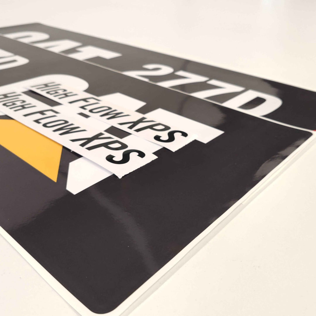 CAT Caterpillar 277D Replacement Decal Skid Steer Loader Set