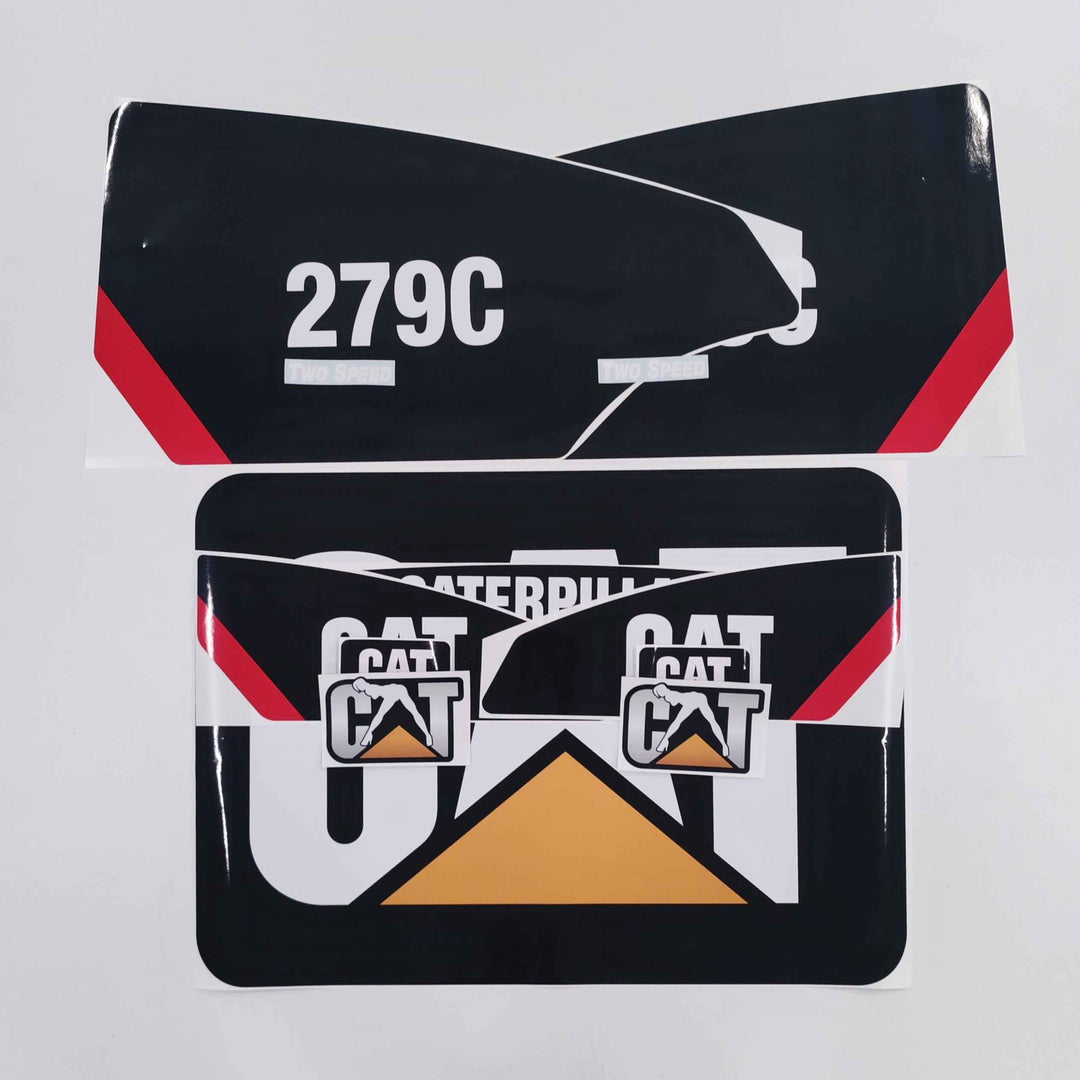 CAT Caterpillar 287C HXF Two Speed Replacement Decal Skid Steer Loader Set (Copy)