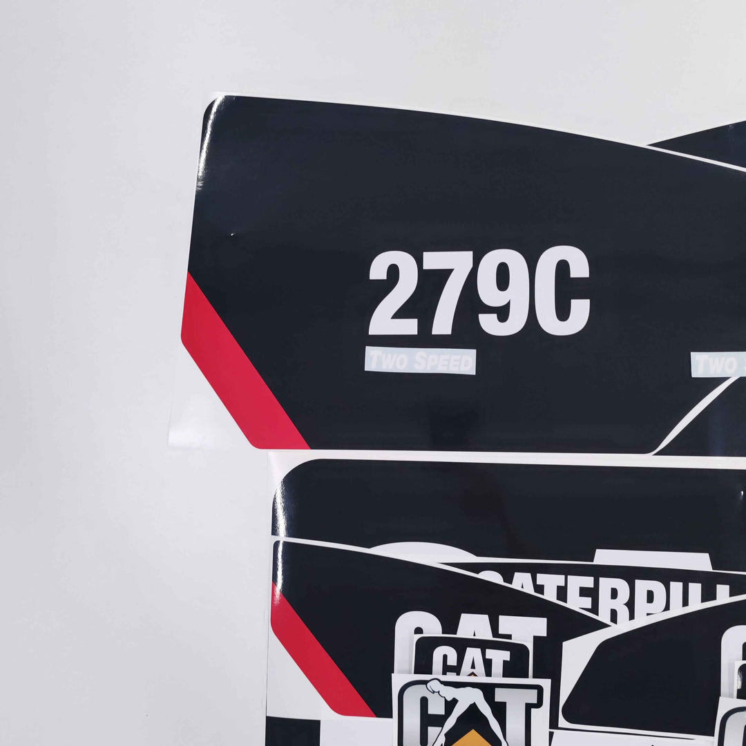CAT Caterpillar 287C HXF Two Speed Replacement Decal Skid Steer Loader Set (Copy)