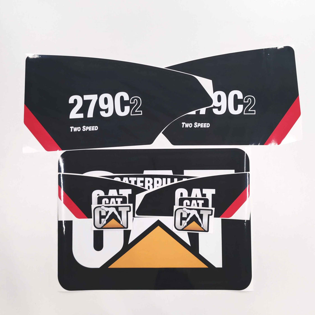 CAT Caterpillar 287C2 Replacement Decal Skid Steer Loader Set