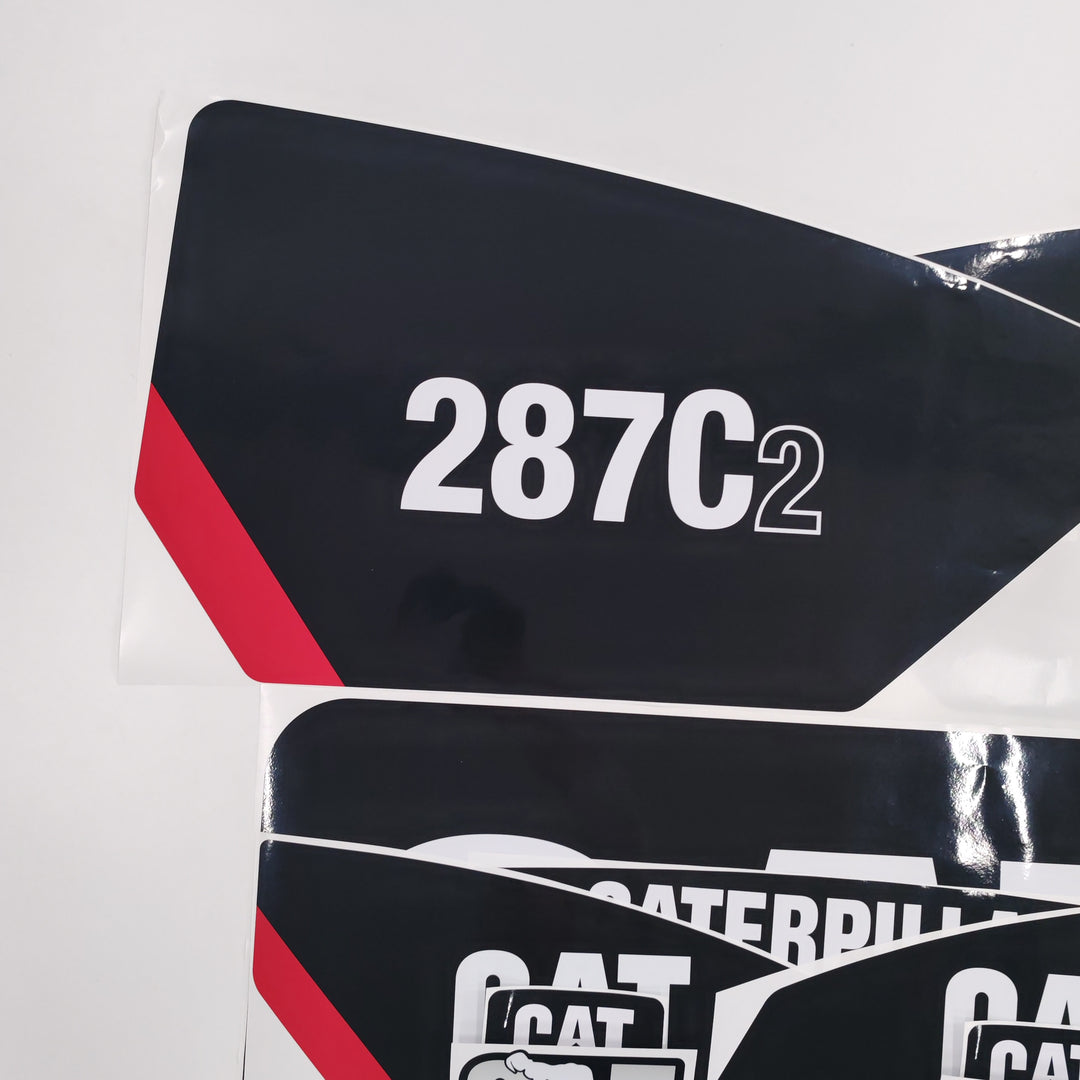 CAT Caterpillar 287C2 Replacement Decal Skid Steer Loader Set