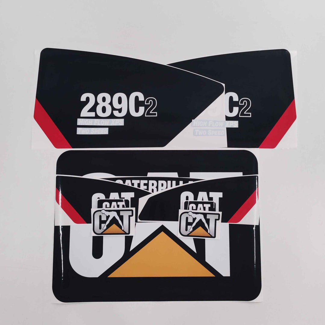 CAT Caterpillar 289C2 Two Speed Replacement Decal Skid Steer Loader Set
