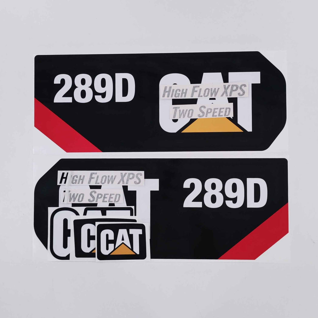 CAT Caterpillar 289D Replacement Decal Skid Steer Loader Set