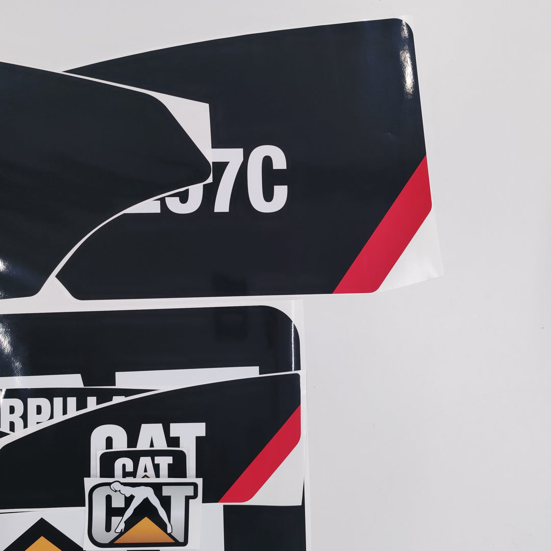 CAT Caterpillar 297C Replacement Decal Skid Steer Loader Set