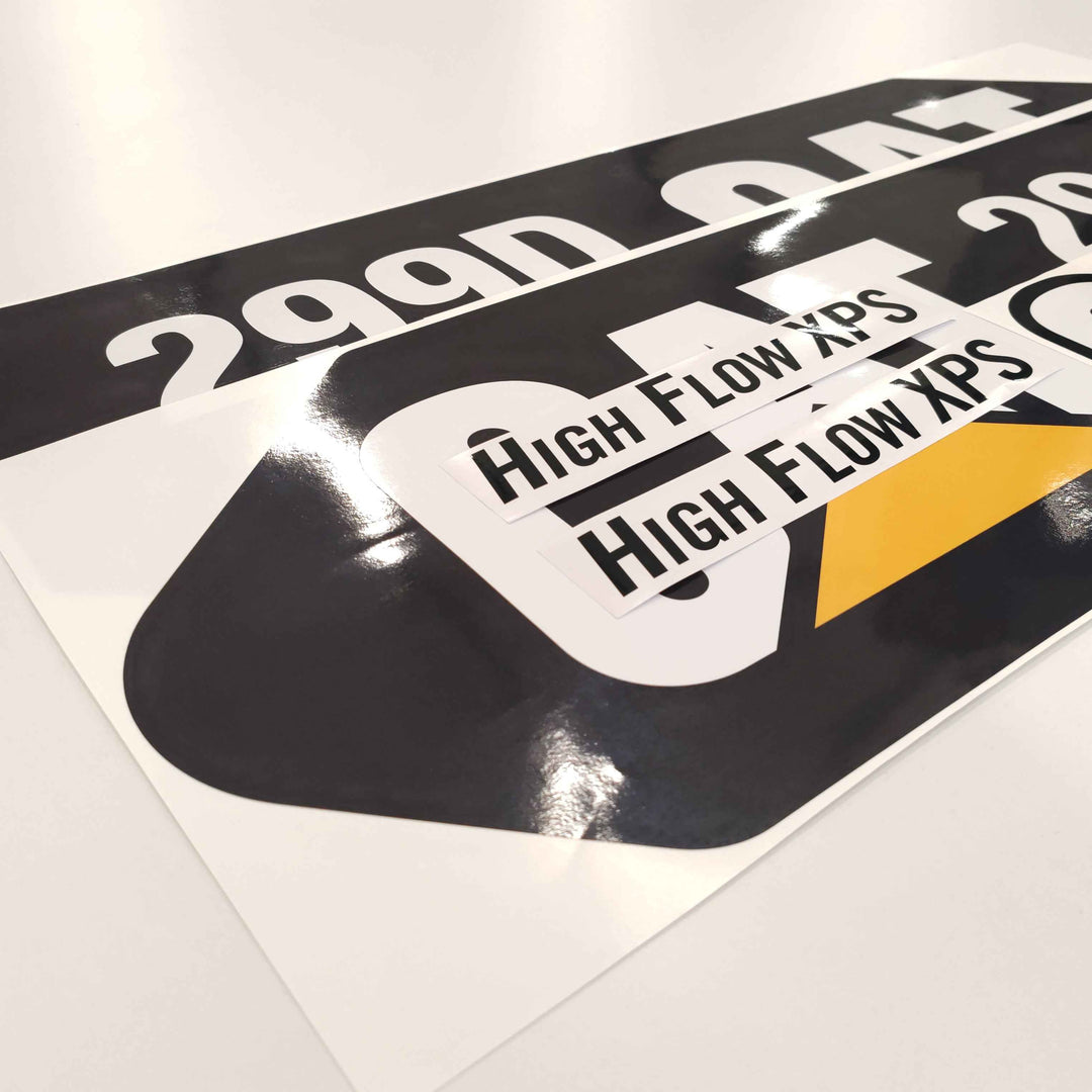CAT Caterpillar 299D XHP Replacement Decal Skid Steer Loader Set