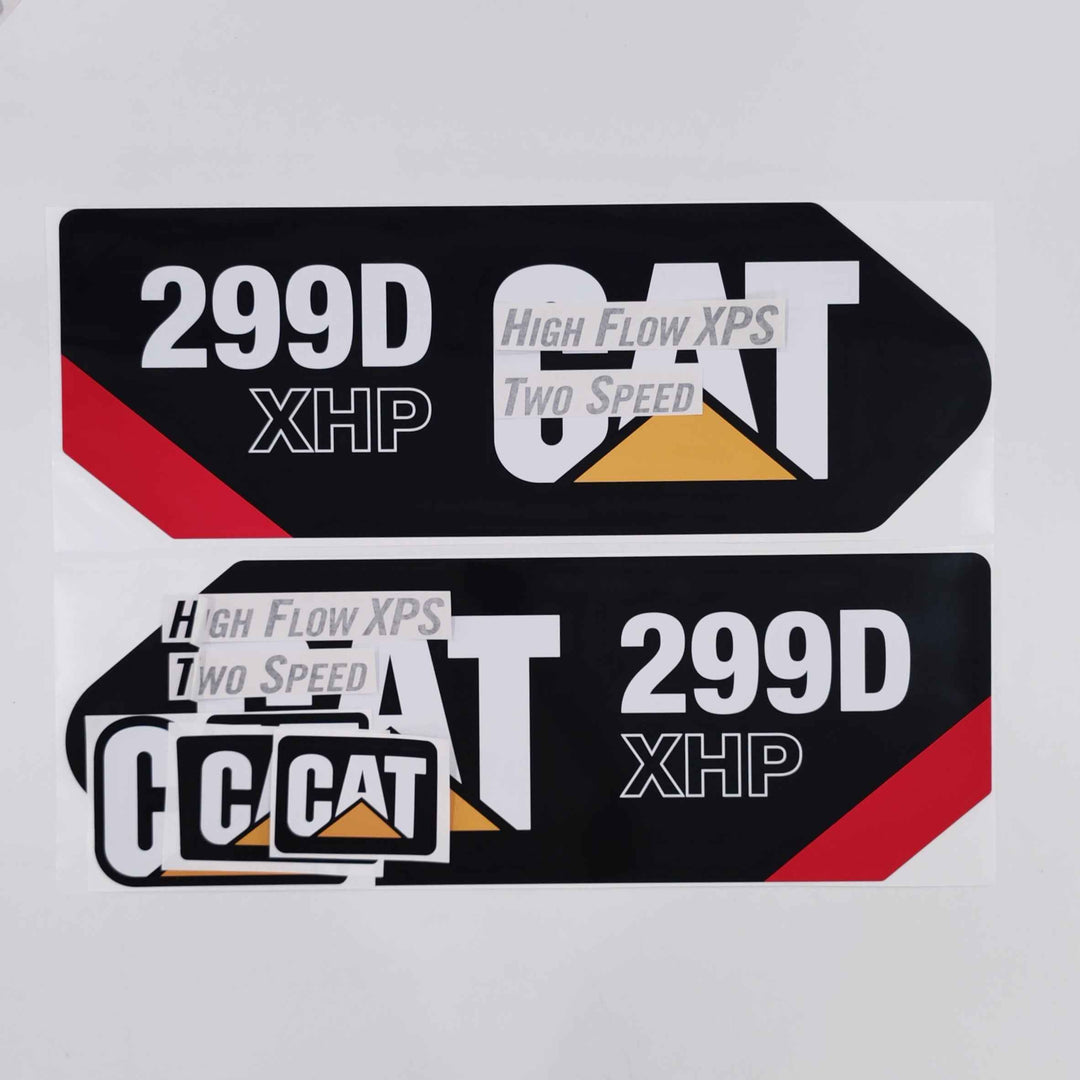 CAT Caterpillar 272D2 XHP Replacement Decal Skid Steer Loader Set