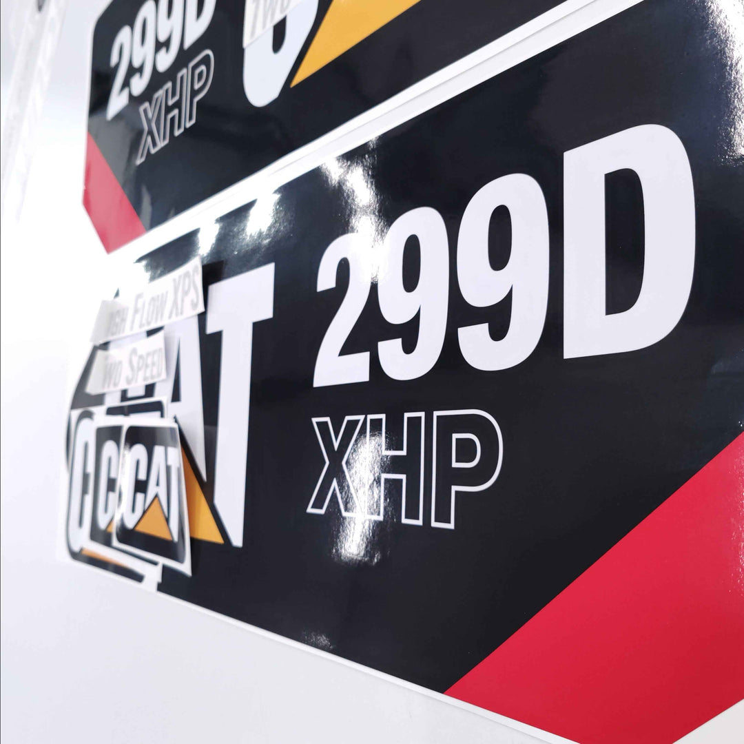 CAT Caterpillar 272D2 XHP Replacement Decal Skid Steer Loader Set