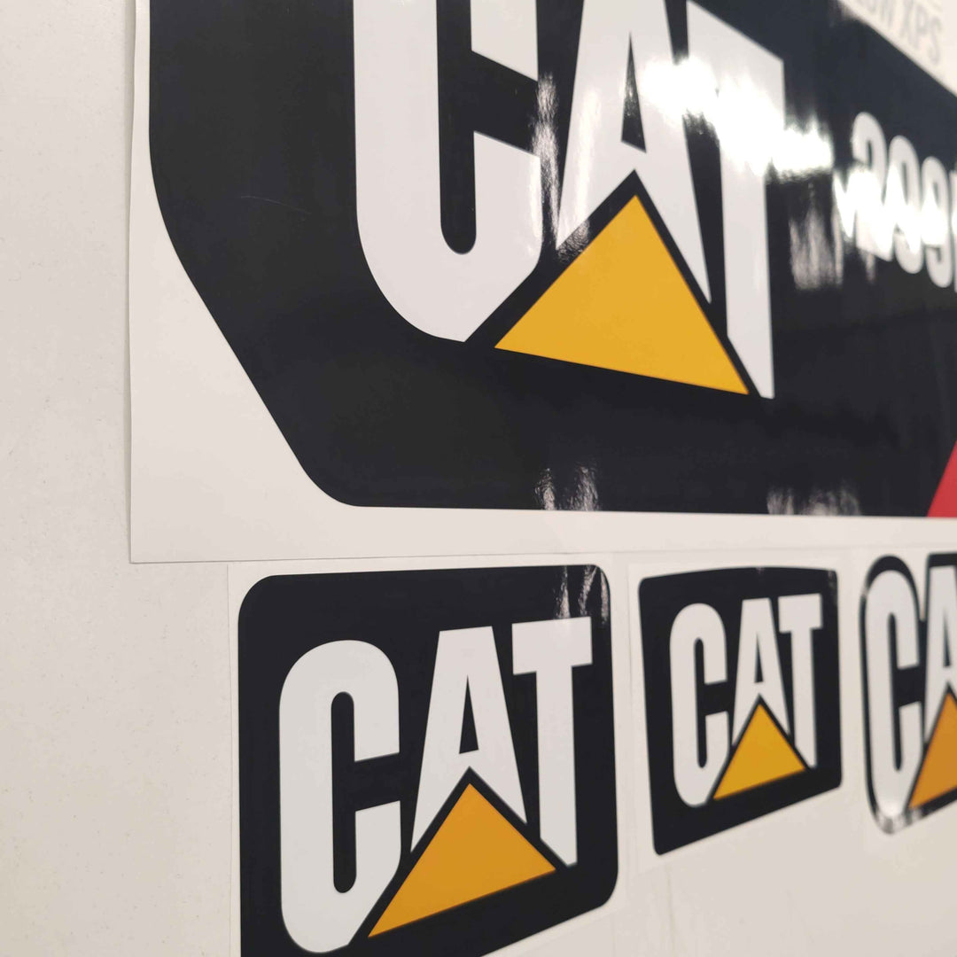 CAT Caterpillar 299D2 XHP Replacement Decal Skid Steer Loader Set
