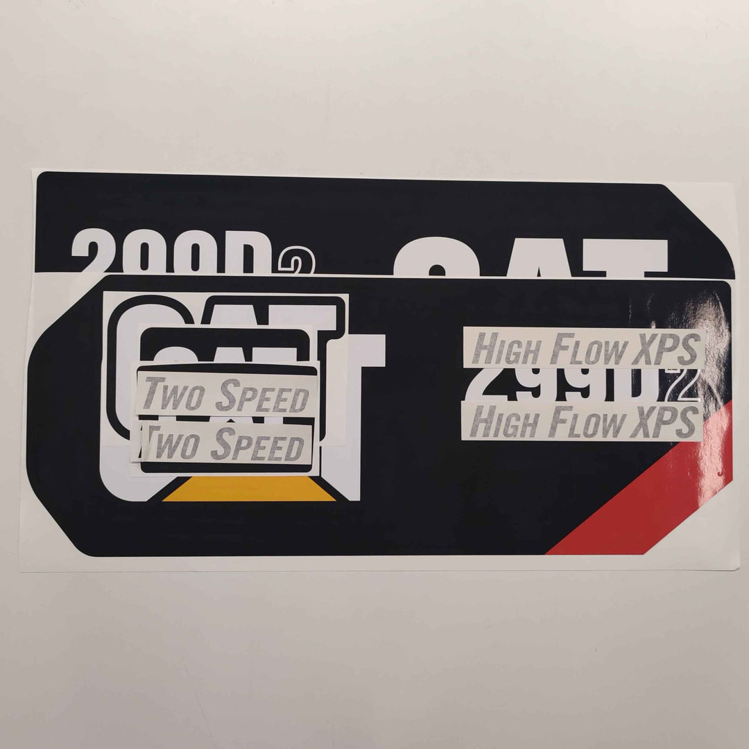CAT Caterpillar 299D2 XHP Replacement Decal Skid Steer Loader Set