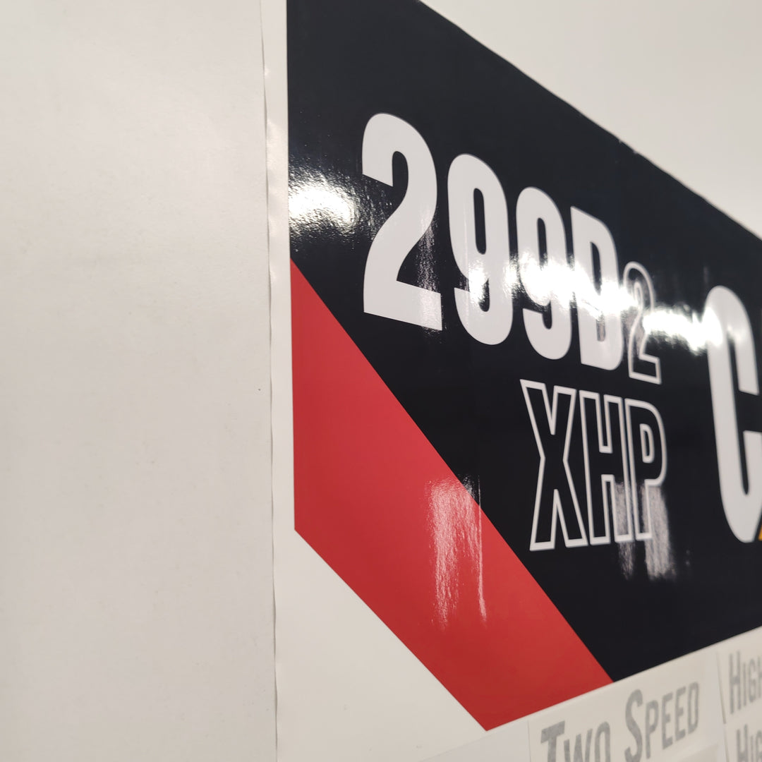 CAT Caterpillar 299D2 XHP Replacement Decal Skid Steer Loader Set