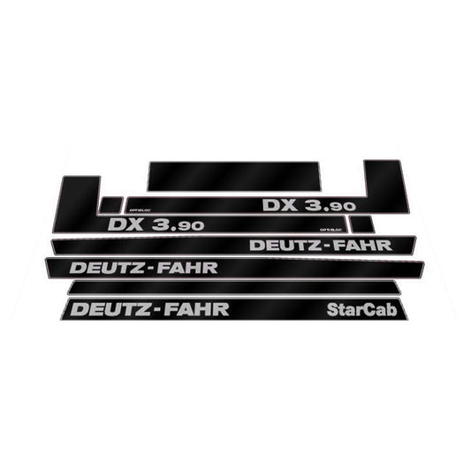 Deutz DX 3.90 Tractor Decal (Aufkleber / Adesivo) Sticker Set replacement decal set
