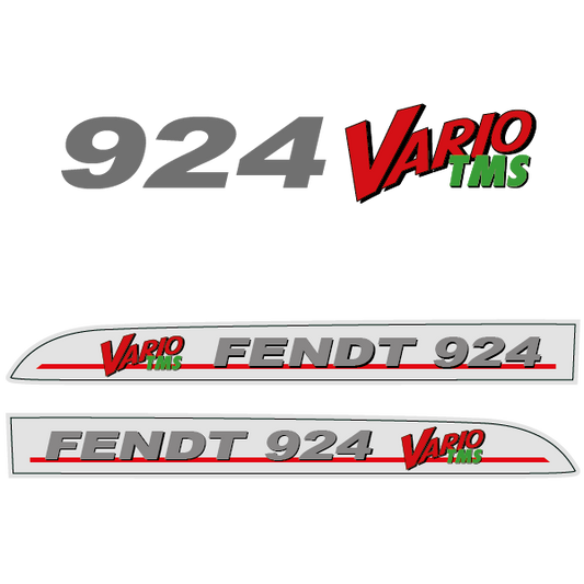 Fendt 924 Vario TMS tractor decal aufkleber adesivo sticker set replacement decal set