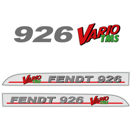 Fendt 926 Vario TMS tractor decal aufkleber adesivo sticker set replacement decal set