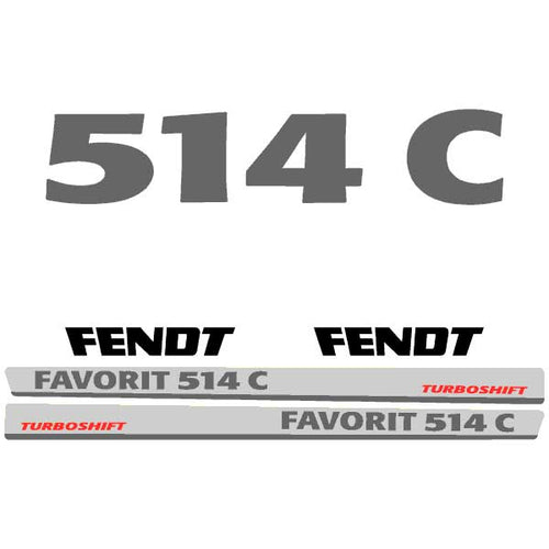 Fendt Favorit 514 C tractor decal aufkleber adesivo sticker set replacement decal set