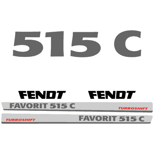 Fendt Favorit 515 C tractor decal aufkleber adesivo sticker set replacement decal set