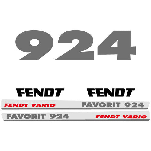 Fendt Favorit 924 Vario (2001) tractor decal aufkleber adesivo sticker set replacement decal set