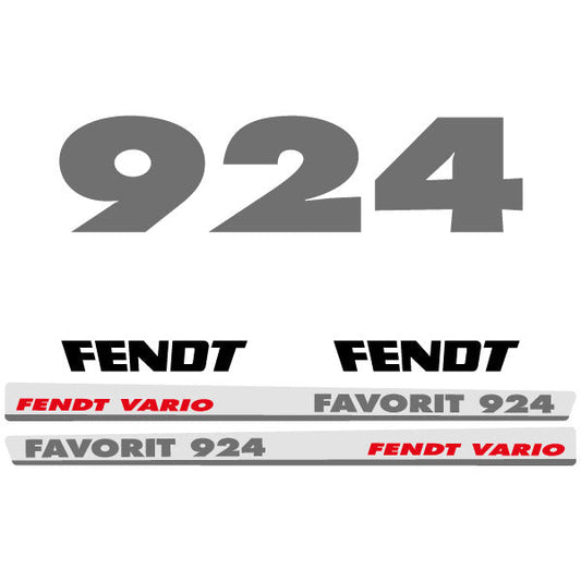 Fendt Favorit 924 Vario (2001) tractor decal aufkleber adesivo sticker set replacement decal set