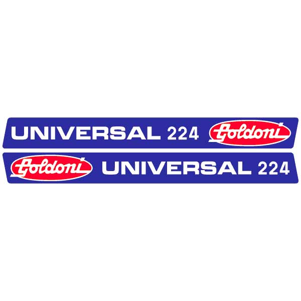 Goldoni Universal 224 tractor decal aufkleber adesivo sticker set replacement decal set