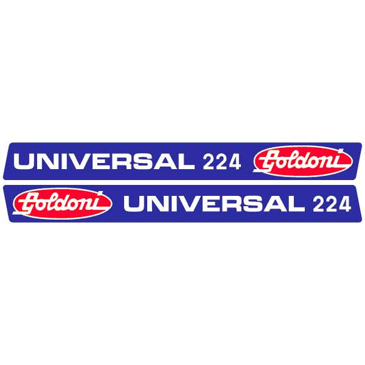 Goldoni Universal 224 tractor decal aufkleber adesivo sticker set replacement decal set