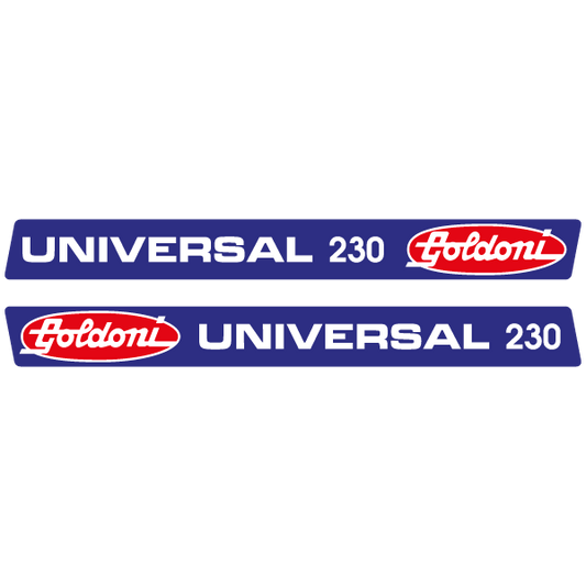 Goldoni Universal 230 tractor decal aufkleber adesivo sticker set replacement decal set