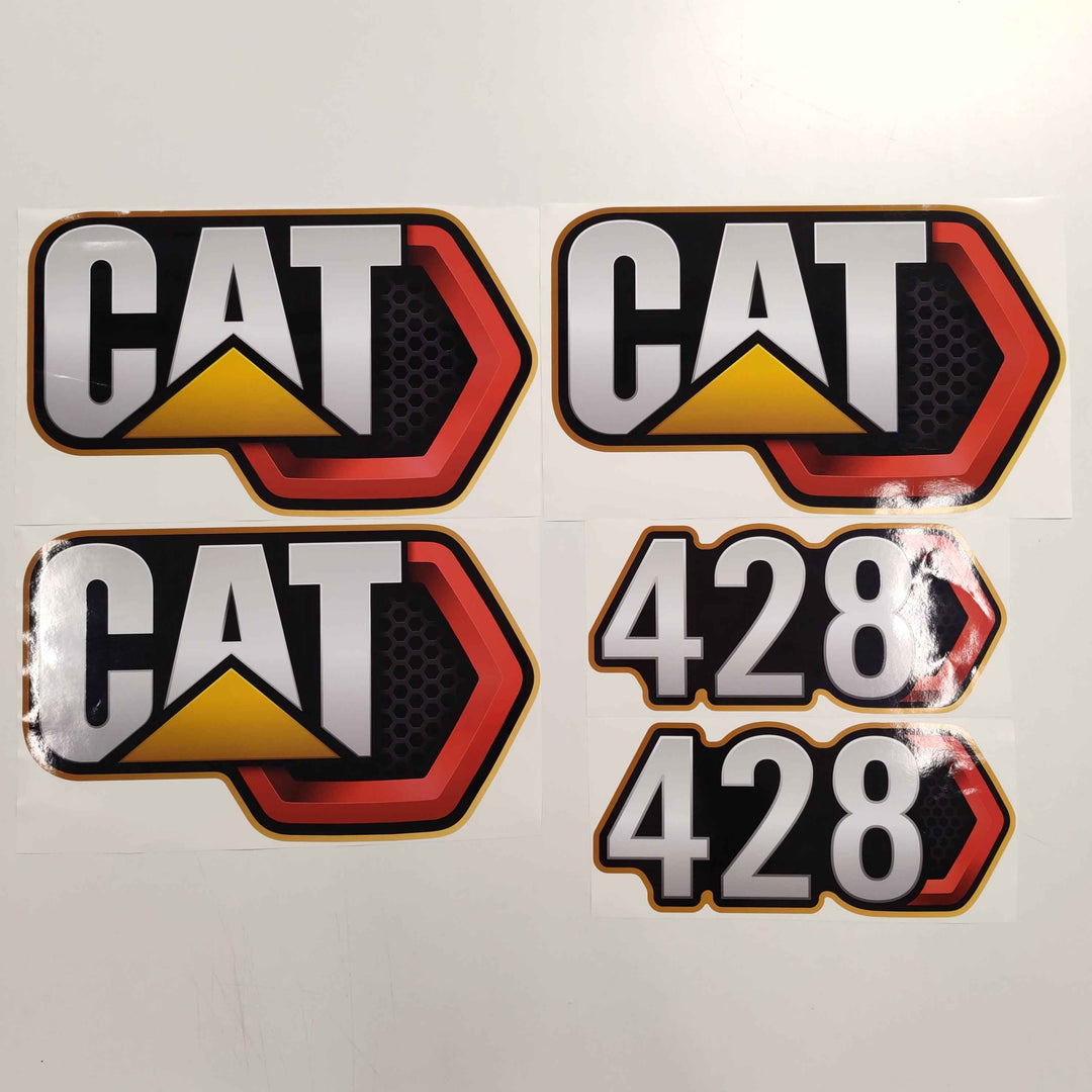 CAT Caterpillar 432 / 434 / 440 / 444 / 450 Backhoe Loader Replacement Decal Set