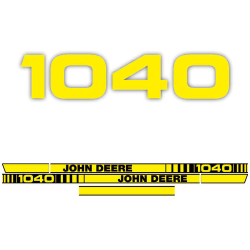 John Deere 1040 tractor decal aufkleber adesivo sticker set replacement decal set