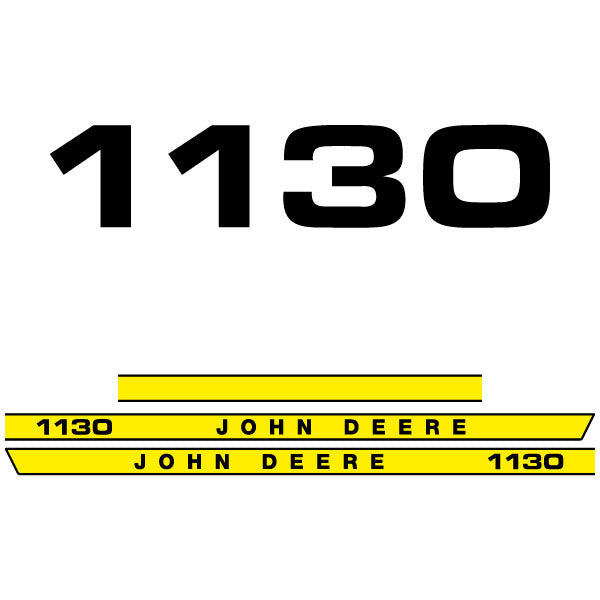 John Deere 1130 tractor decal aufkleber adesivo sticker set replacement decal set