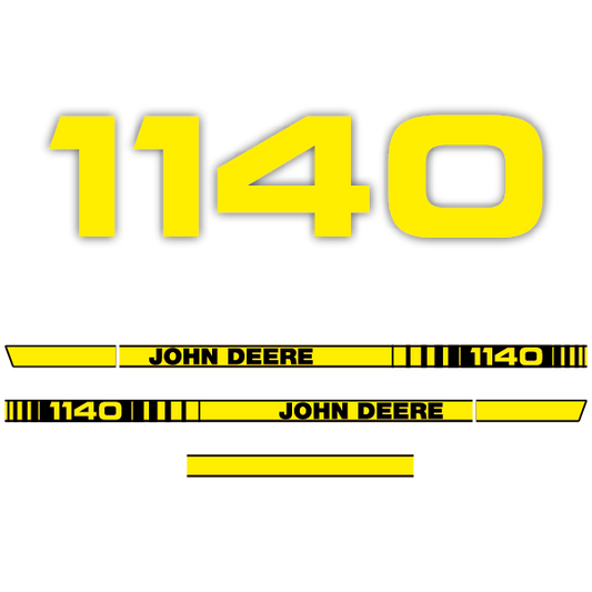 John Deere 1140 tractor decal aufkleber adesivo sticker set replacement decal set