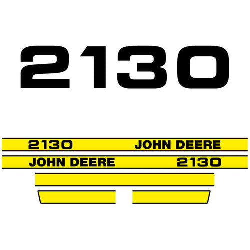 John Deere 2130 tractor decal aufkleber adesivo sticker set replacement decal set