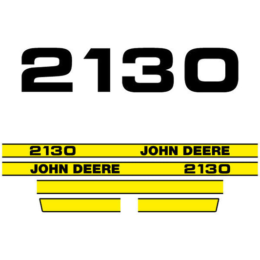 John Deere 2130 tractor decal aufkleber adesivo sticker set replacement decal set