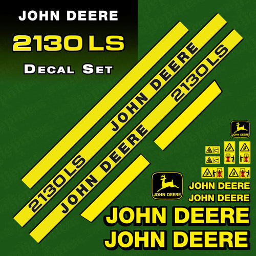 John Deere 2130 LS tractor decal aufkleber adesivo sticker set replacement decal set