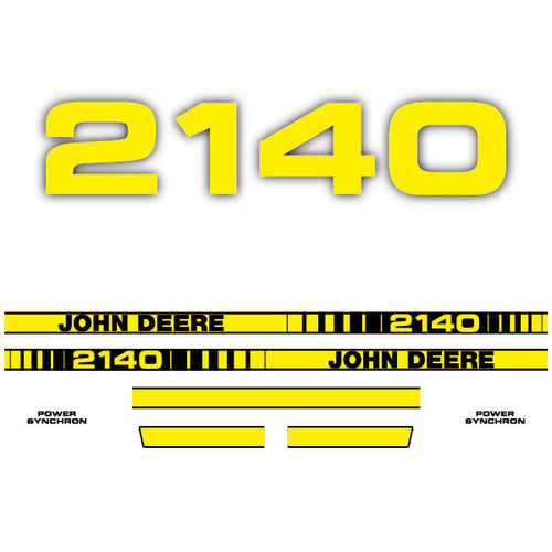 John Deere 2140 tractor decal aufkleber adesivo sticker set replacement decal set