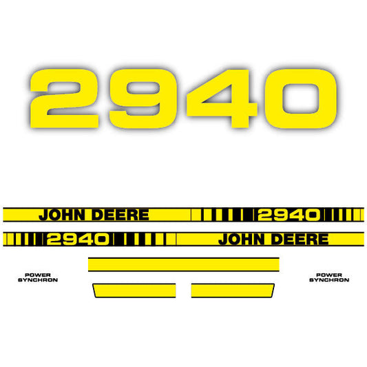 John Deere 2940 tractor decal aufkleber adesivo sticker set replacement decal set