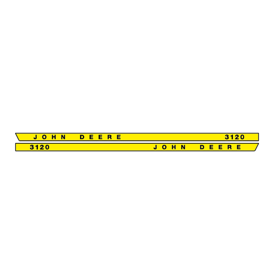 John Deere 3120 Tractor Decal (Sticker) Set replacement decal set