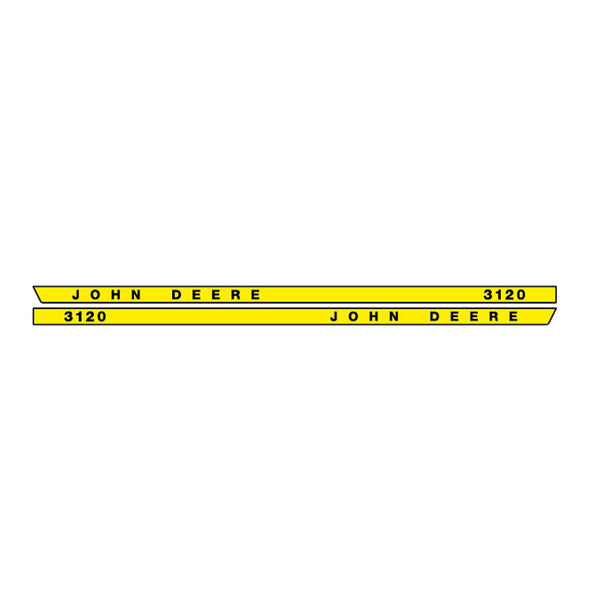 John Deere 3120 Tractor Decal (Sticker) Set replacement decal set