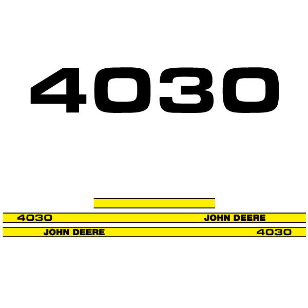John Deere 4030 tractor decal adesivo aufkleber adesivo sticker set replacement decal set