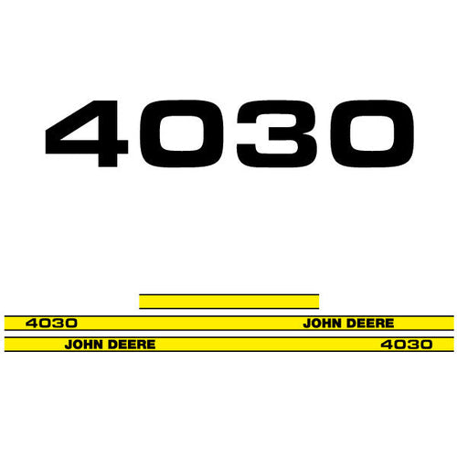 John Deere 4030 tractor decal adesivo aufkleber adesivo sticker set replacement decal set