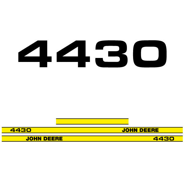 John Deere 4430 tractor decal adesivo aufkleber adesivo sticker set replacement decal set