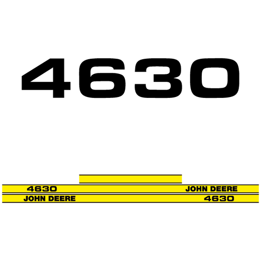 John Deere 4630 tractor decal adesivo aufkleber adesivo sticker set replacement decal set