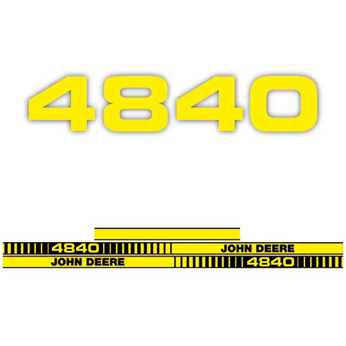 John Deere 4840 tractor decal aufkleber adesivo sticker set replacement decal set