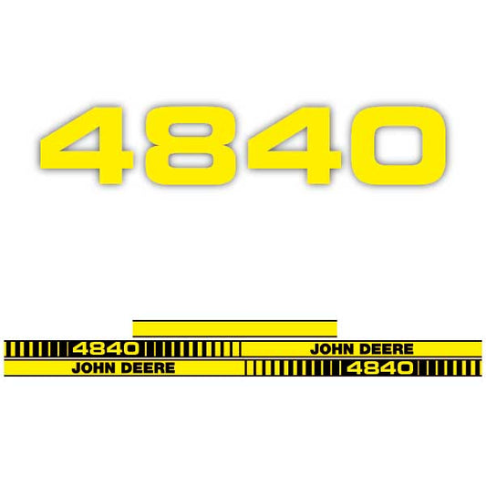 John Deere 4840 tractor decal aufkleber adesivo sticker set replacement decal set