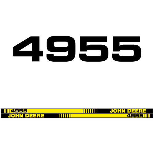John Deere 4955 tractor decal aufkleber adesivo sticker set replacement decal set