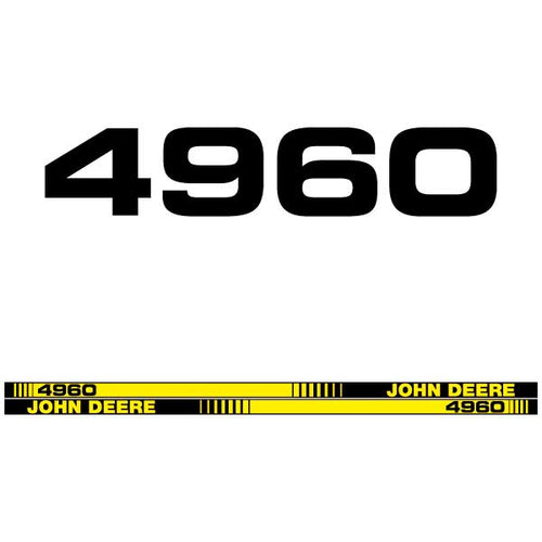 John Deere 4960 tractor decal aufkleber adesivo sticker set replacement decal set