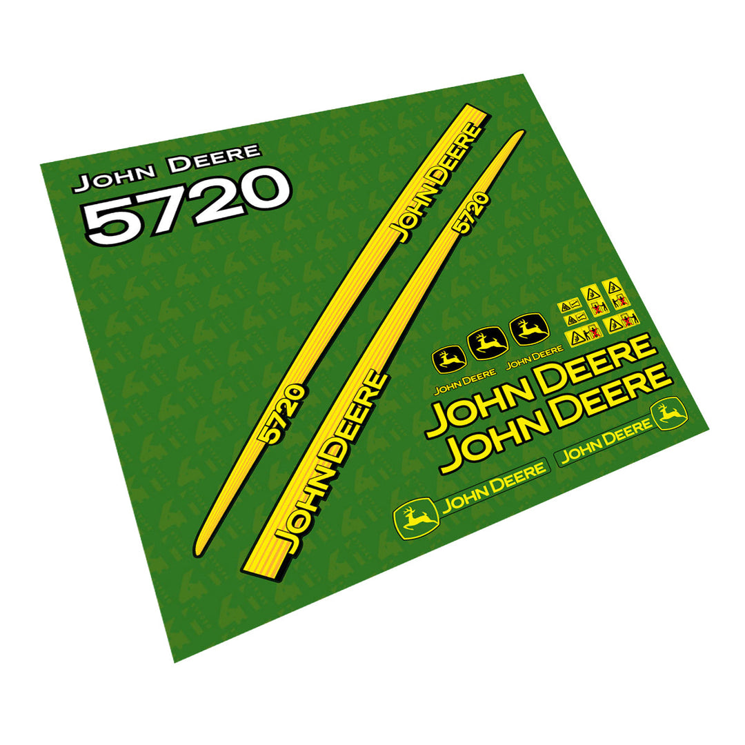 John Deere 5720 Tractor Decal (Sticker) Set replacement decal set